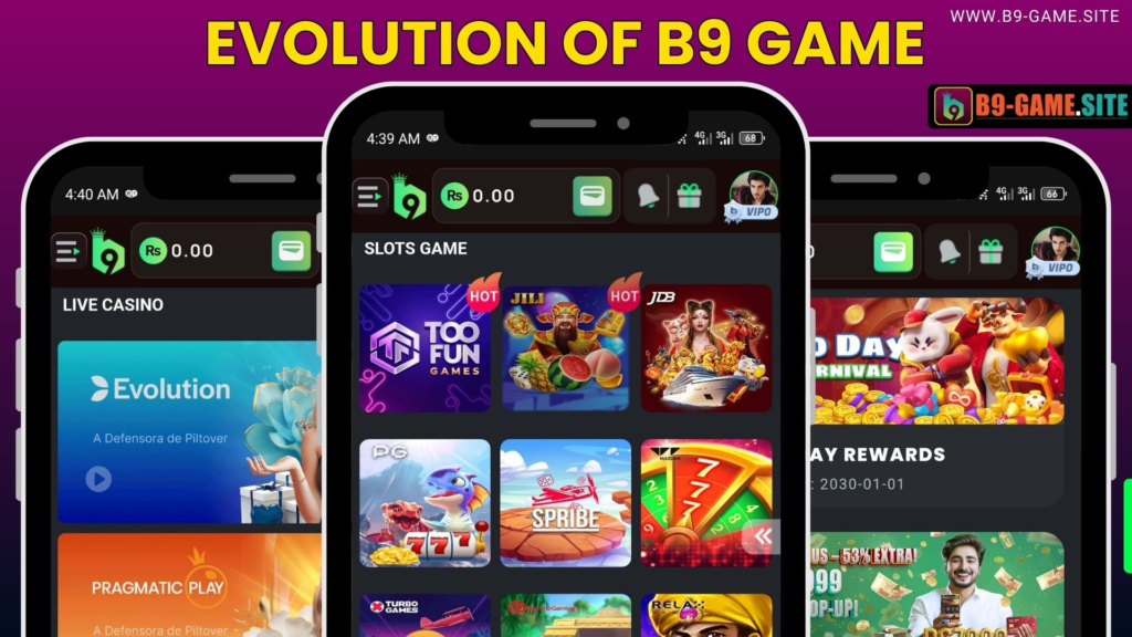 B9 Casino Game Evolution