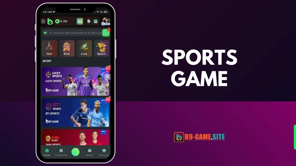 Download B9 Game APK (Latest Version) v3.2.31 Free For Android 2025 13 B9 game sports ScreenShot